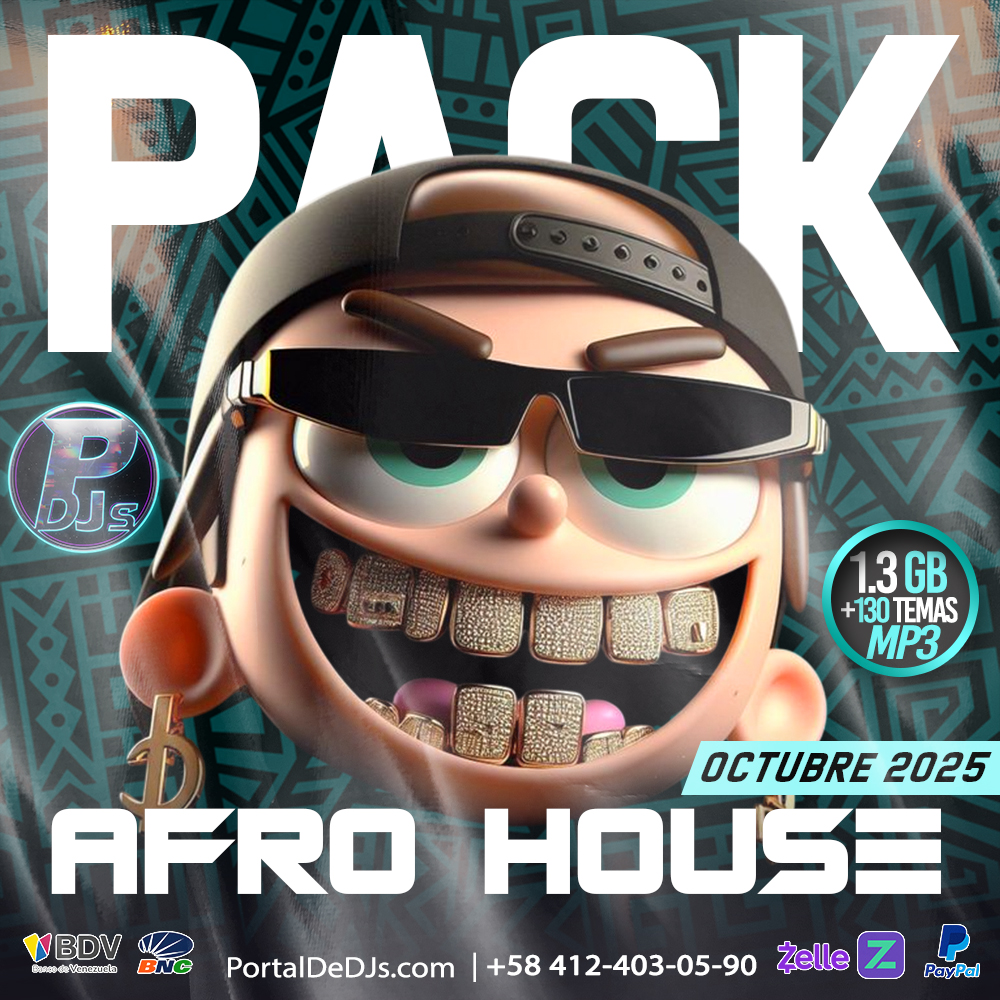 Pack Afro House Octubre 2025